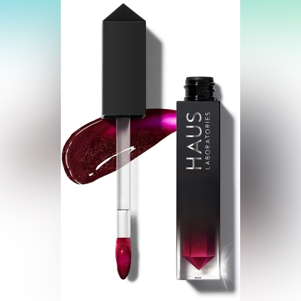NIB HAUS LABORATORIES by Lady Gaga LE RIOT LIP GLOSS, Scream